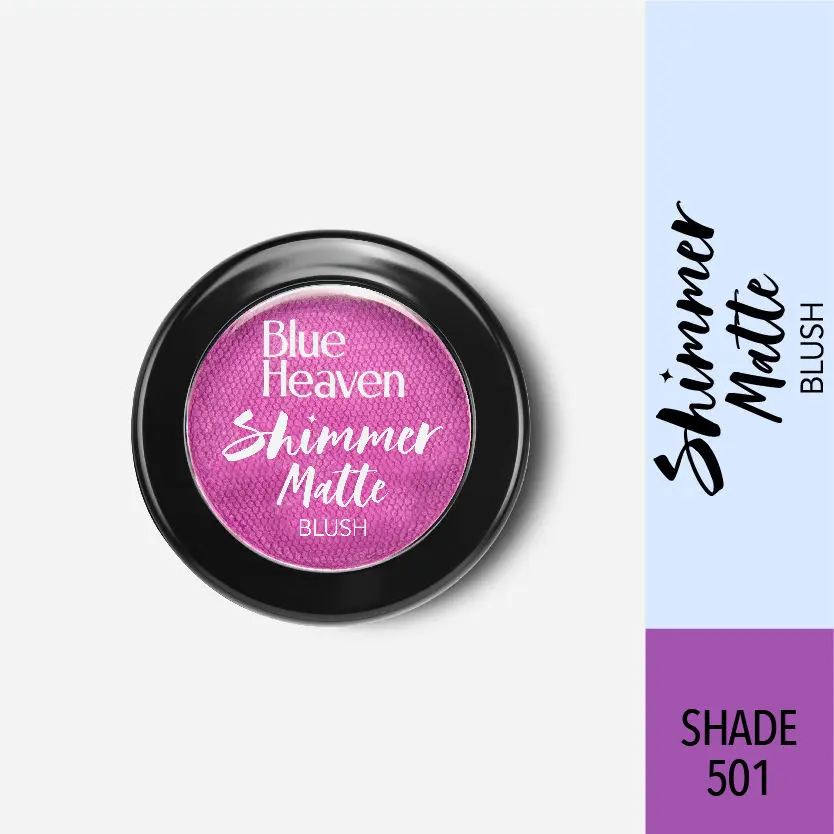 Blue Heaven Shimmer Matt Blush On 501(7 g)