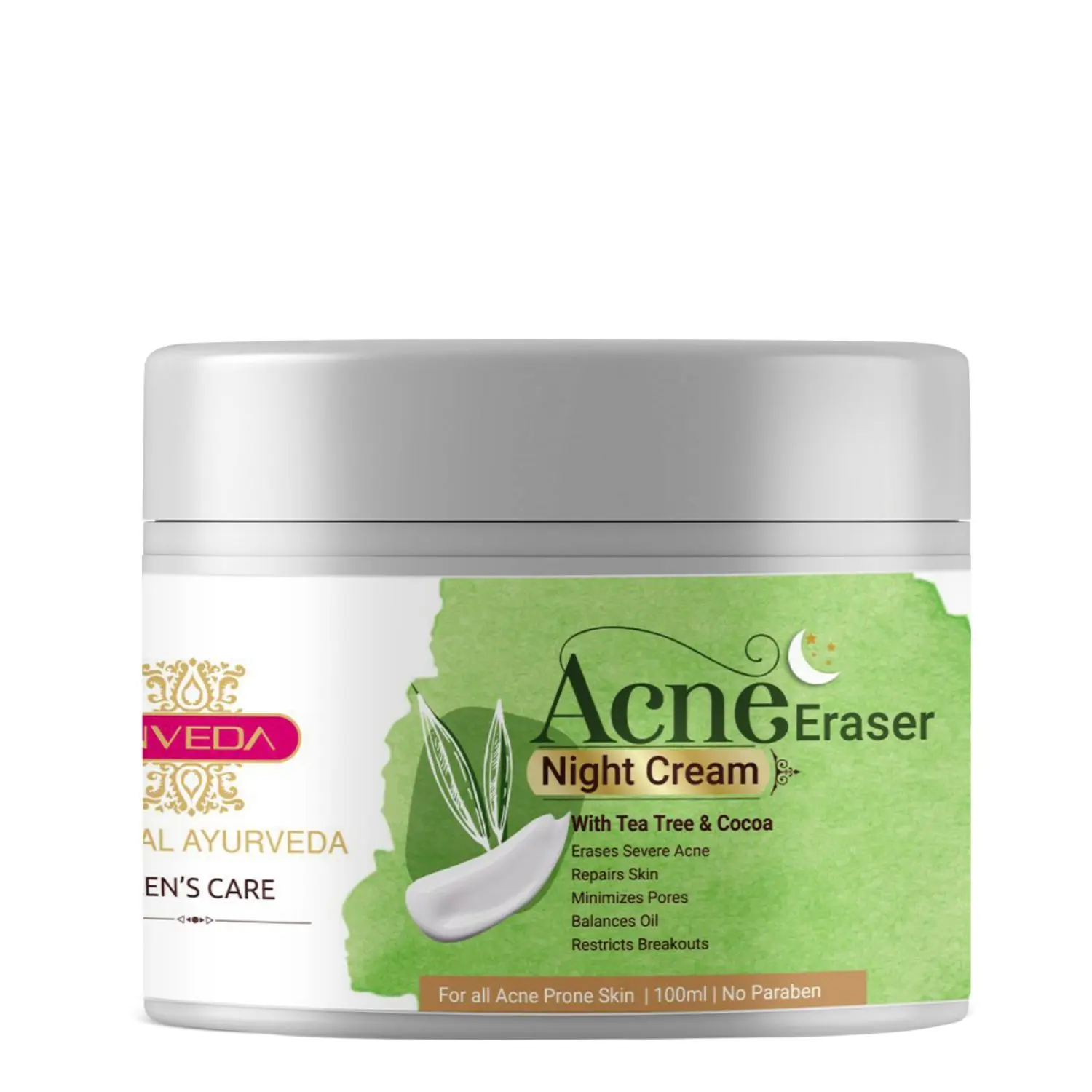 Inveda Acne Eraser Night Cream for Teenagers, 100ml