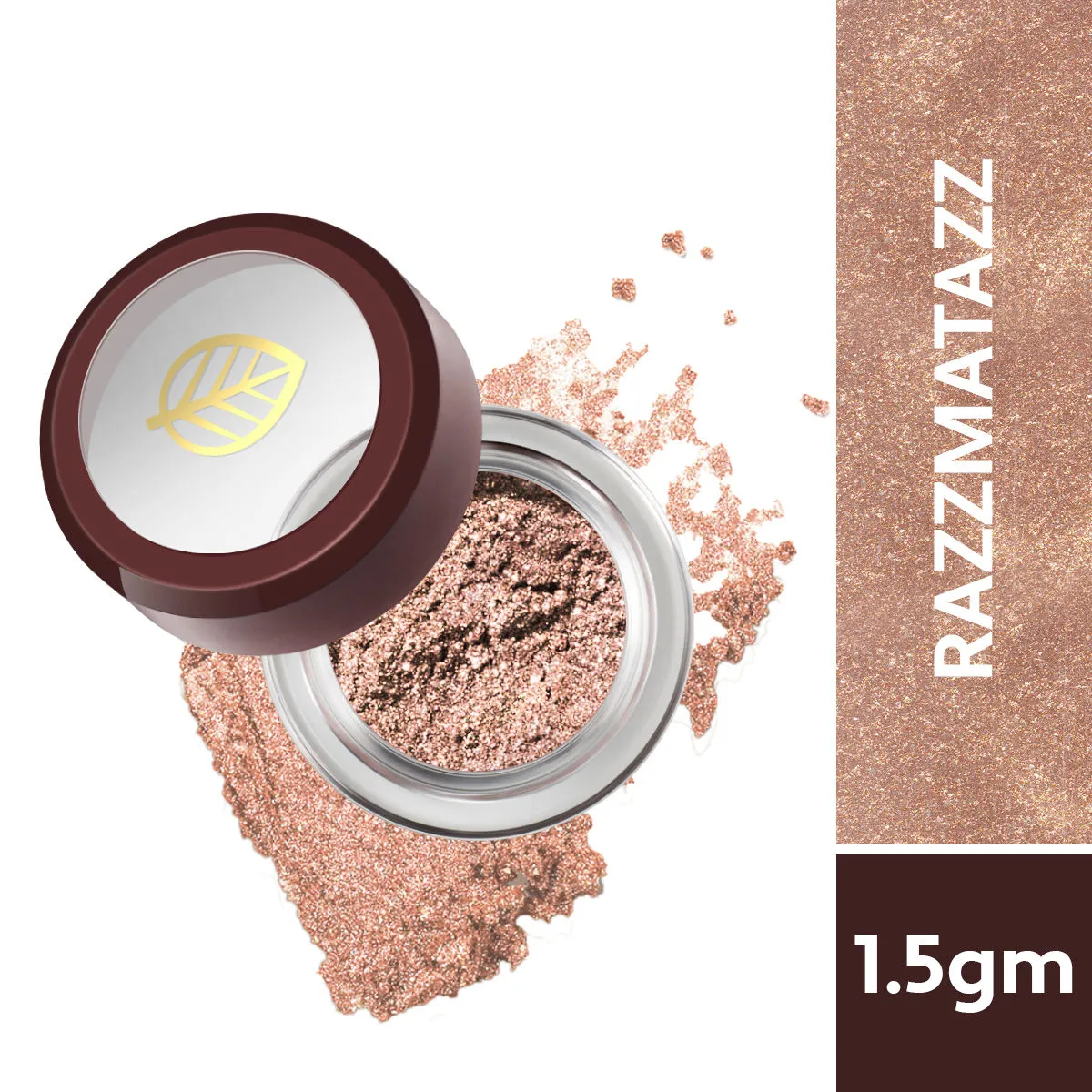 Biotique Natural Makeup Diva Shimmer Sparkling Eyepowder - Razzmatazz