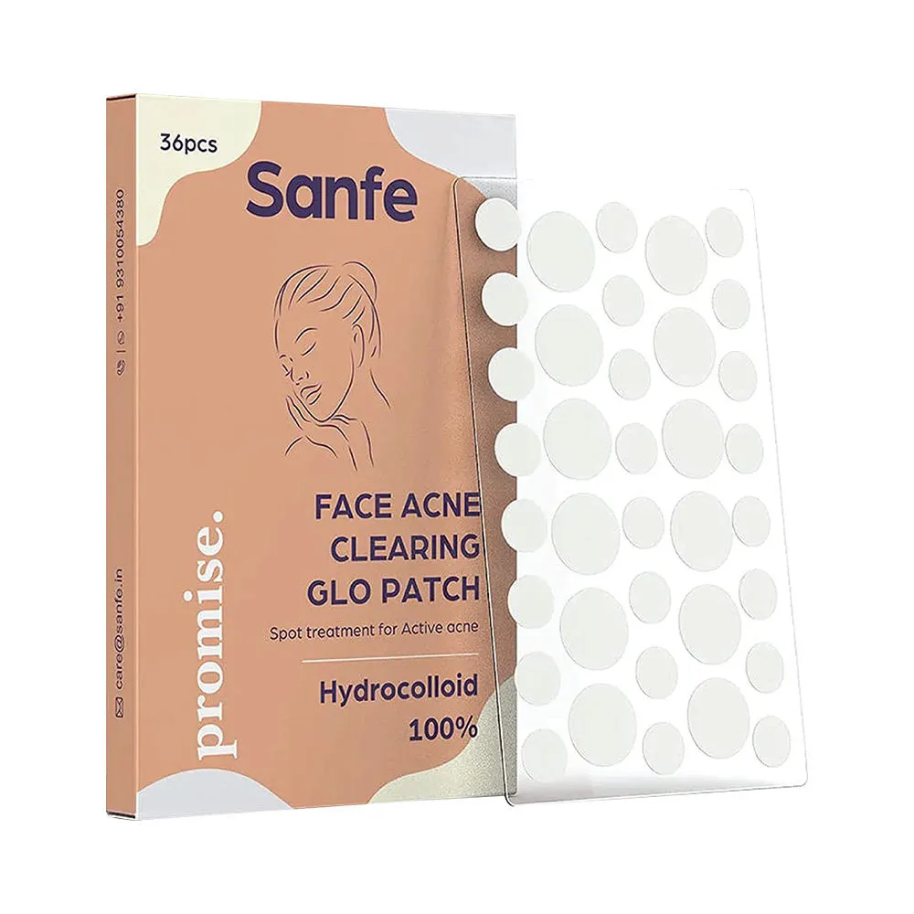 Sanfe Promise Face Acne Patch - Pack of 36 Pimple Healing Patch Absorbing Cover