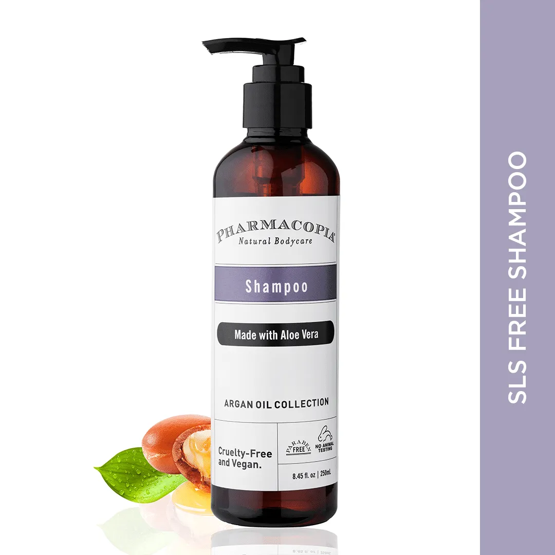 Kimirica Pharmacopia Argan Oil & Aloe Vera Organic Shampoo