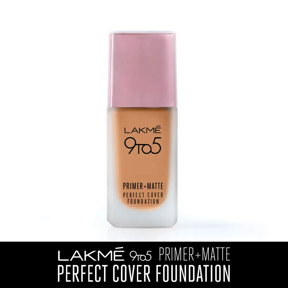 Lakme 9to5 P+M Perfect Cover Foundation W230 Warm Wood 25ml