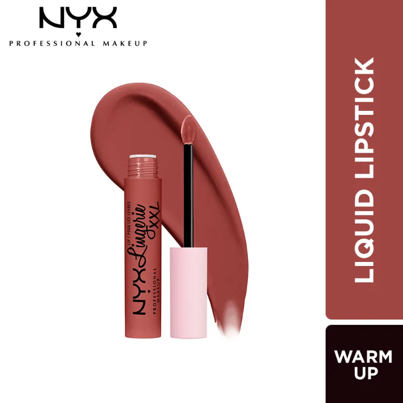 NYX Professional Makeup Lip Lingerie XXL Matte Liquid Lipstick - Warm Up