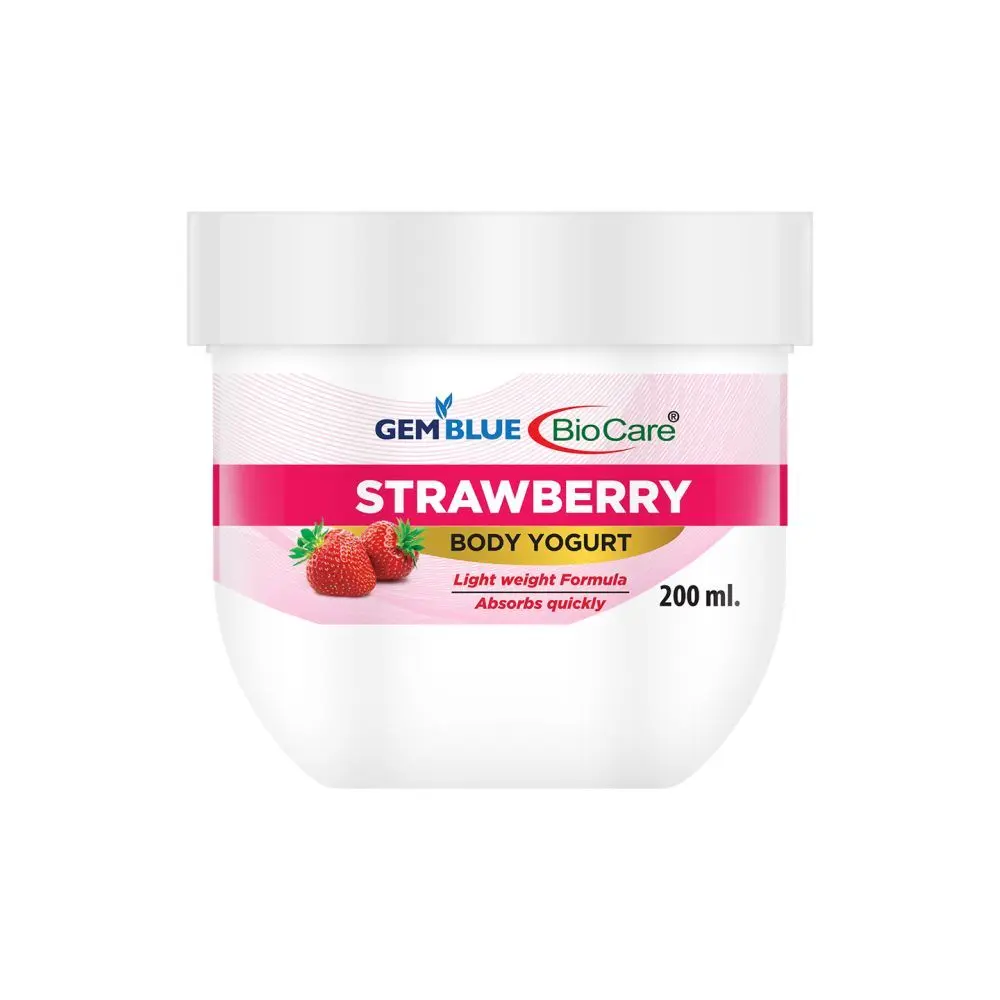 Gemblue Biocare Strawberry Body yogurt, (200 ml)