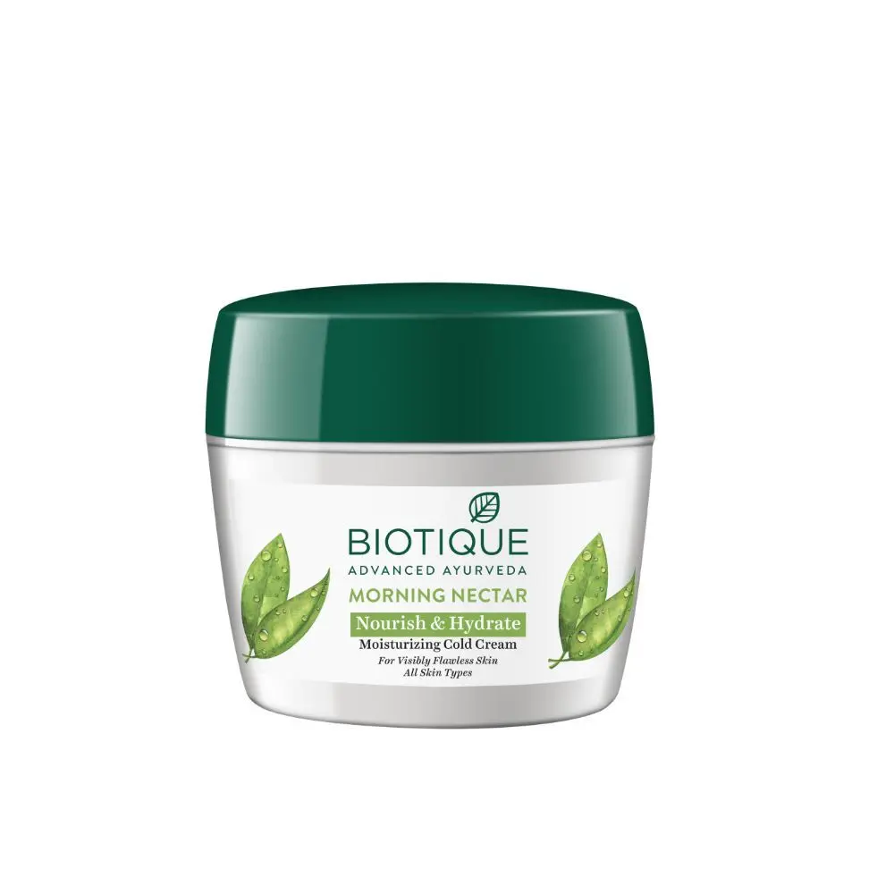 Biotique Morning Nectar Nourish & Hydrate Moisturizing Cold Cream (175 g)