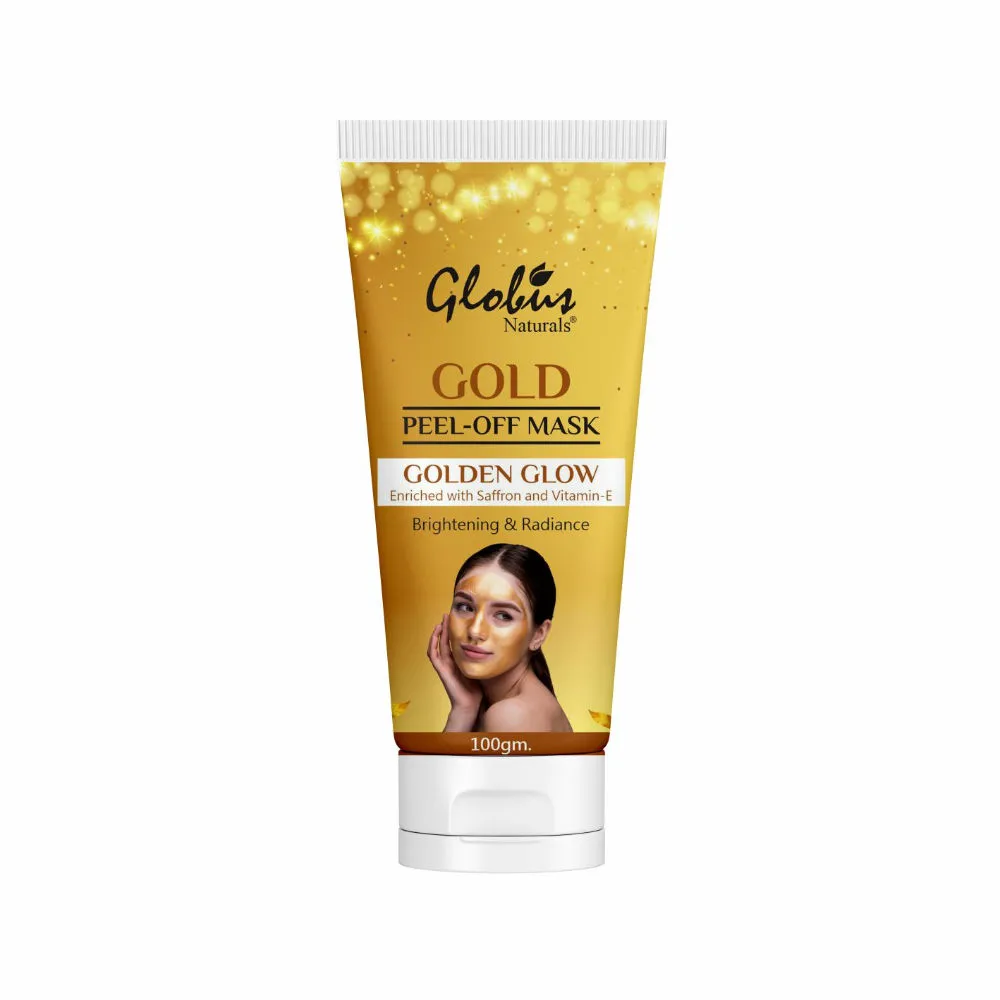 Globus Naturals Gold Peel Off Mask Golden Glow