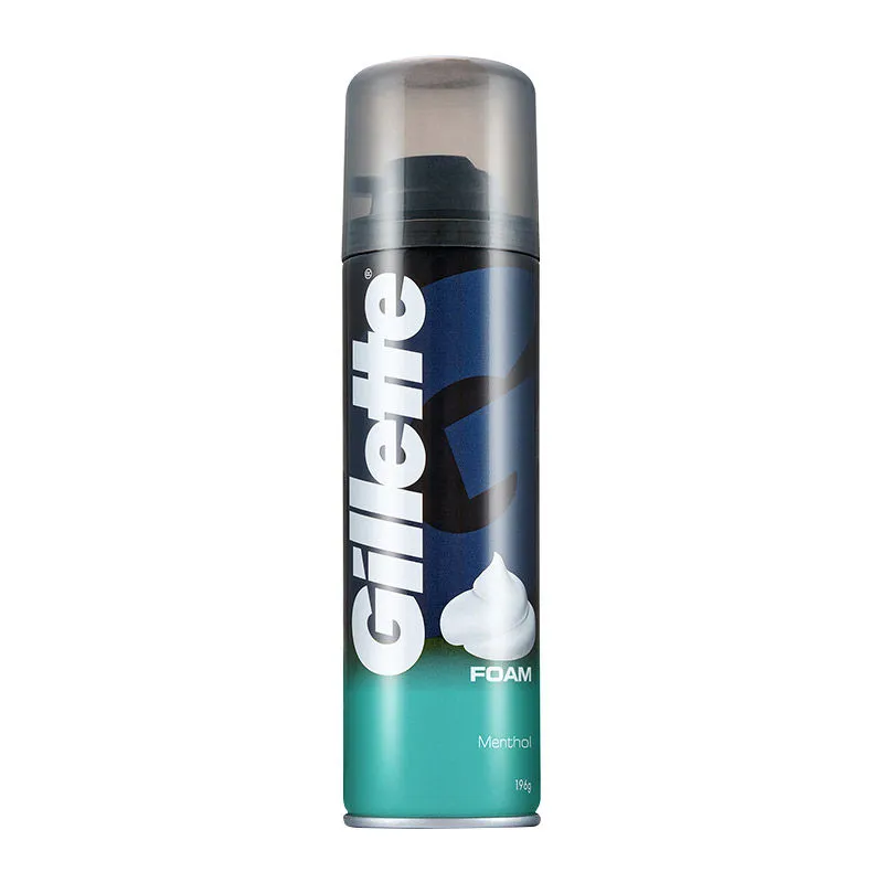 Gillette Classic Menthol Shaving Foam - 196 gm