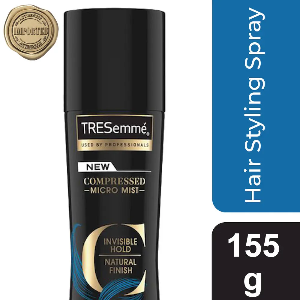 Tresemme Compressed Micro Mist Hair Hold Spray, Natural Finish Level 1, 155 gm
