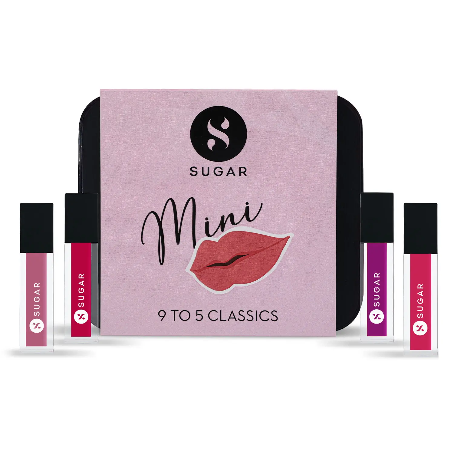 SUGAR 9 to 5 Classics Mini Lipstick Set