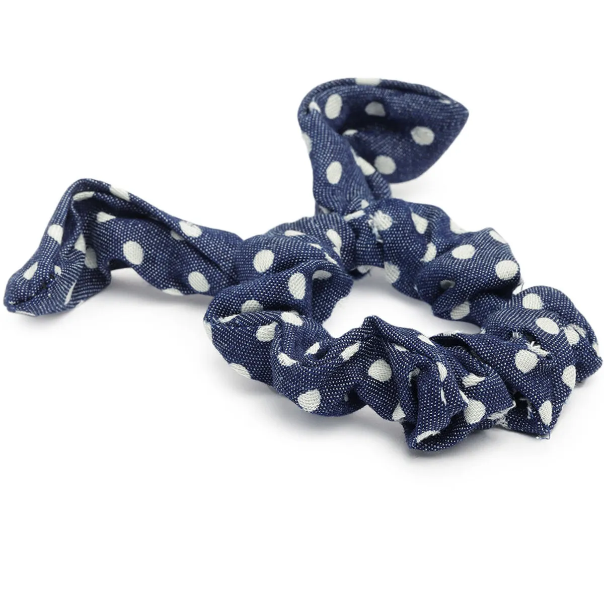 ToniQ Polka Dot Bunny Ear Scrunchy (OSXXH142 B)