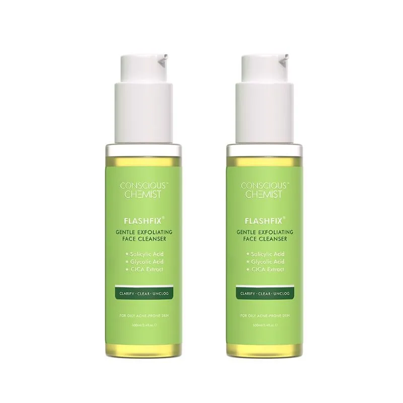 Conscious Chemist Exfoliating Face Cleanser Super Saver - Pack of 2