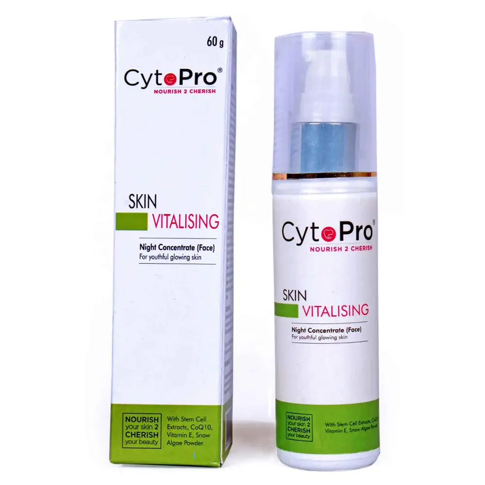 CytoPro Skin Vitalising Night Concentrate (Face),  60 g  for Youthful Glowing Skin