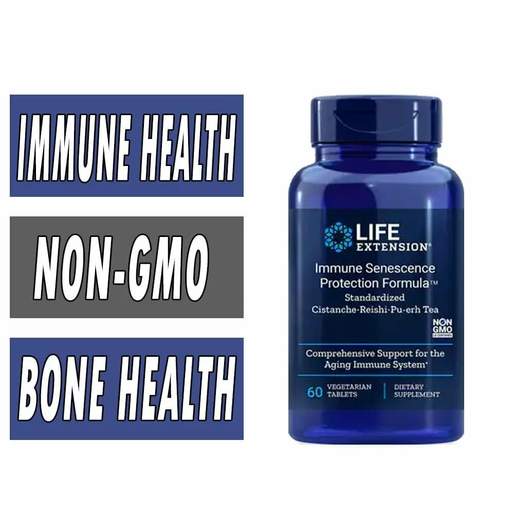 Life Extension Immune Senescence Protection - 60 Veg Tabs