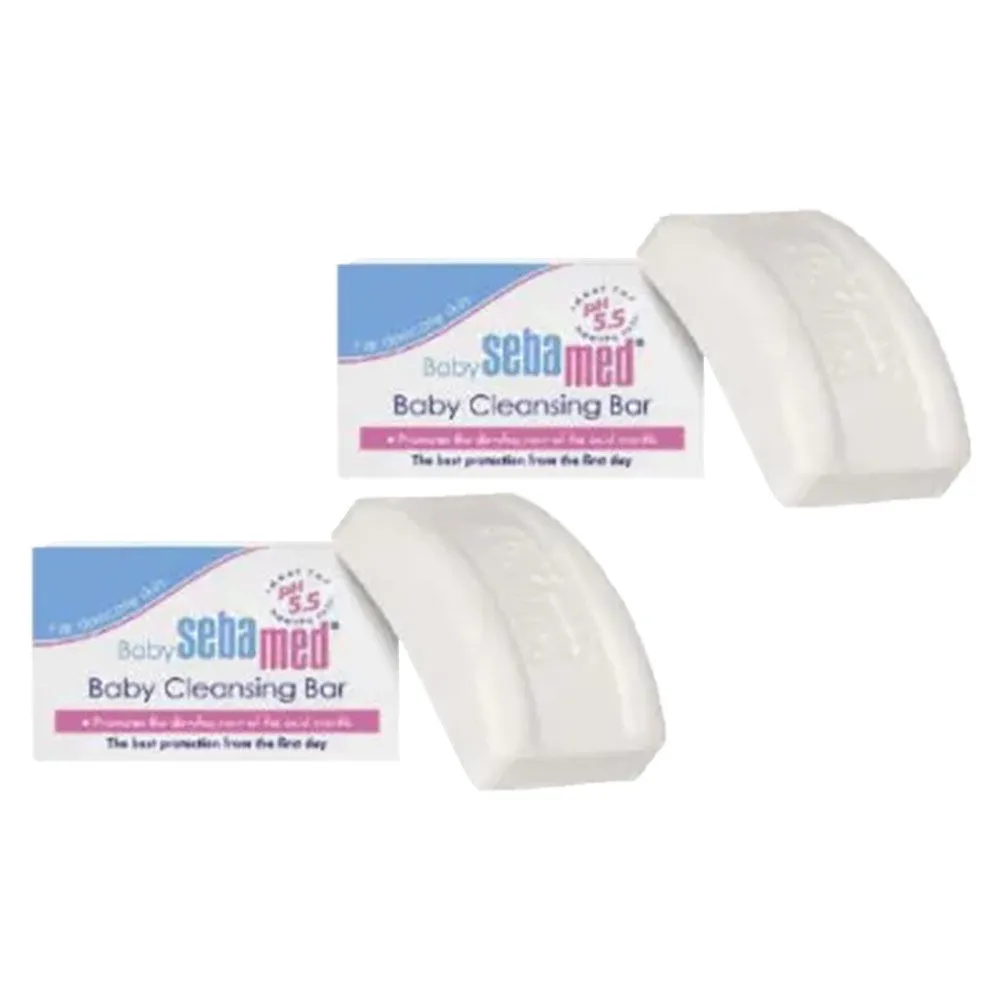 Sebamed Baby Cleansing Bar P.H 5.5 - Pack Of 2