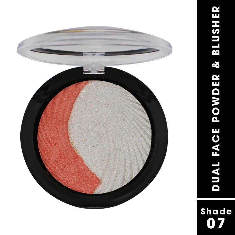 FASHION COLOUR Dual Face Powder & Blusher - 07