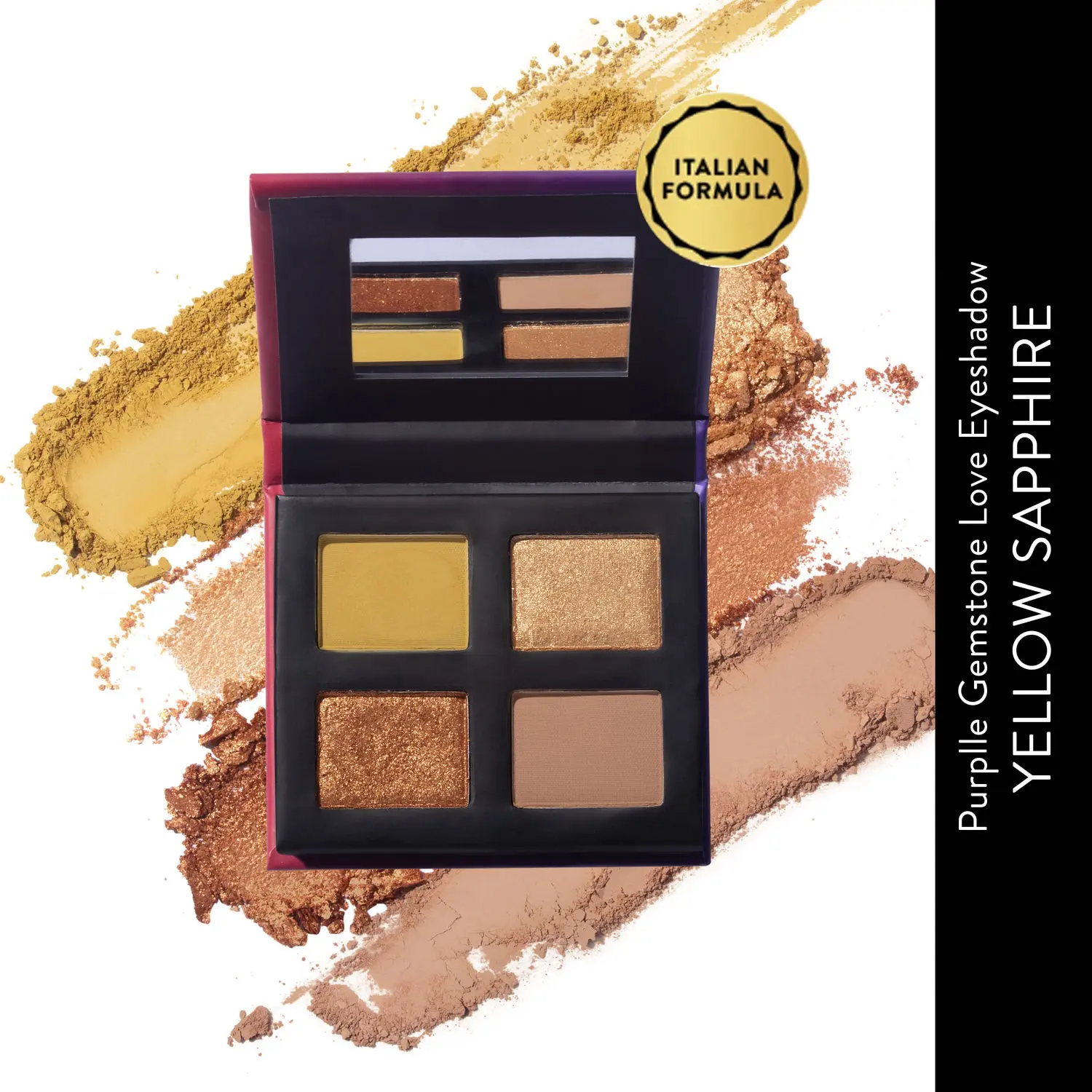 Purplle Gemstone Love Eyeshadow Yellow Sapphire (2gx4)