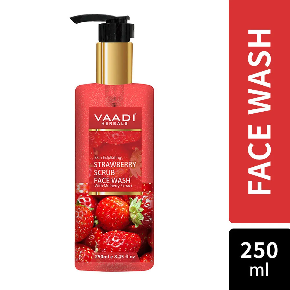 Vaadi Herbals Strawberry Scrub Face Wash