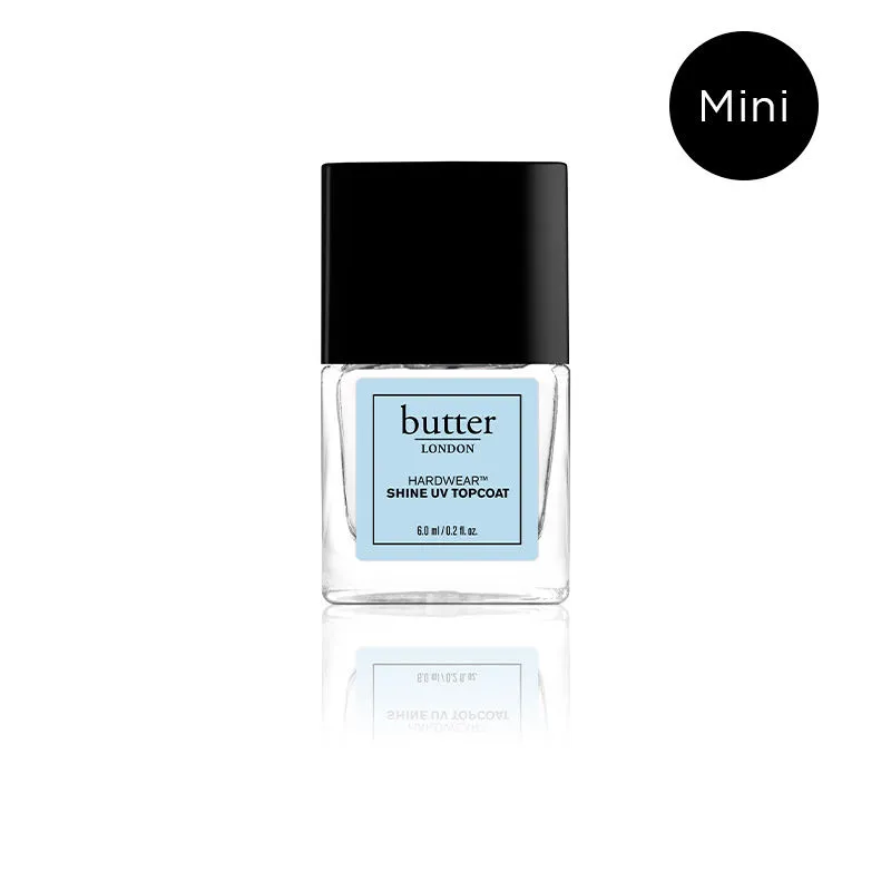 Butter London Mini Hardwear Shine Uv Topcoat