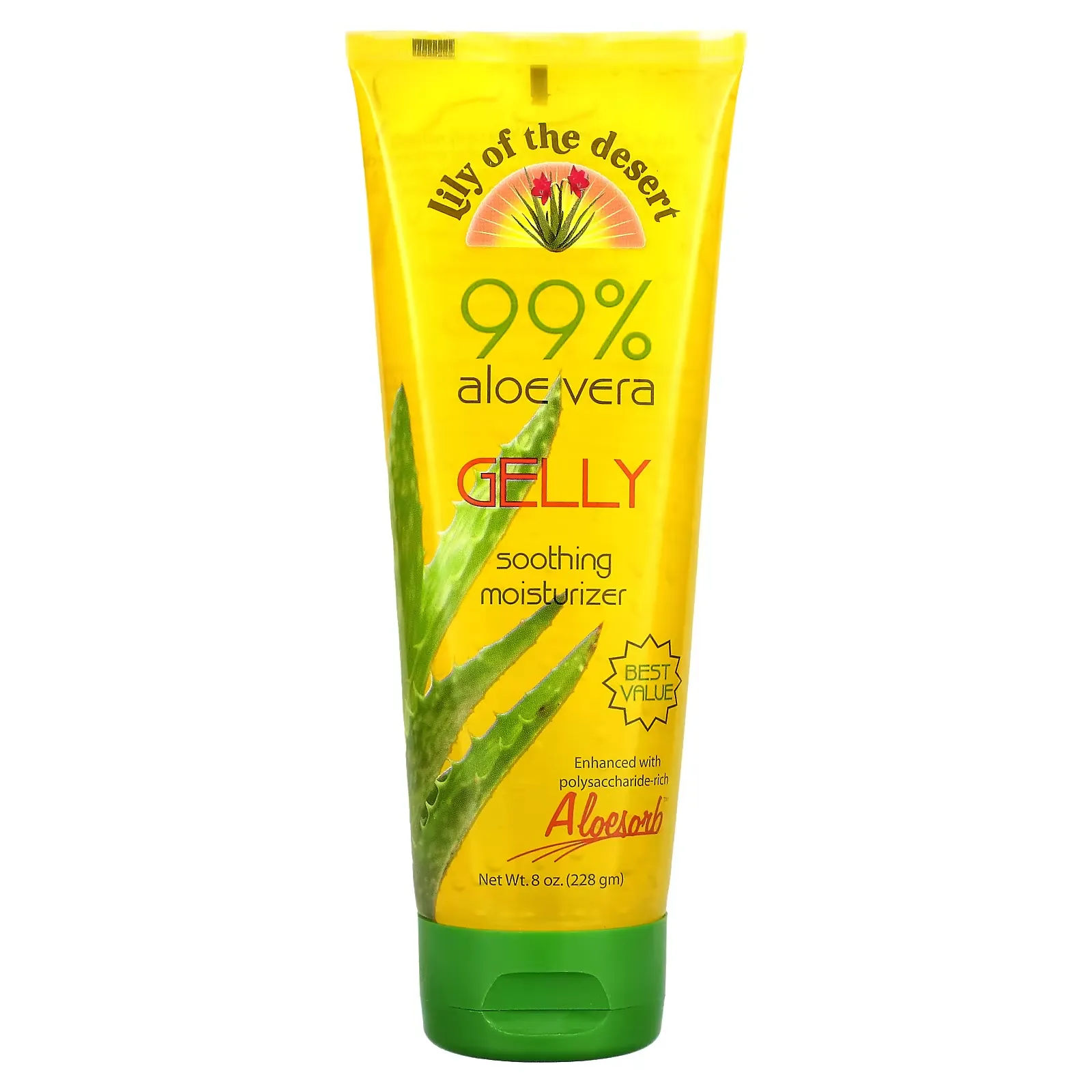 99% Aloe Vera Gelly, 8 oz (228 g)