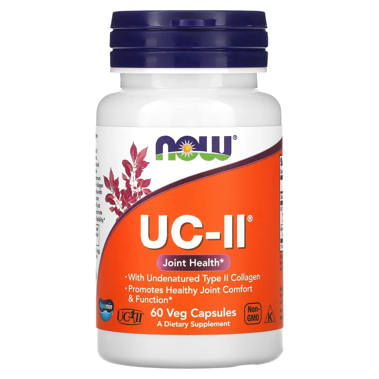 UC-II Joint Health with Undenatured Type II Collagen, 60 Veg Capsules