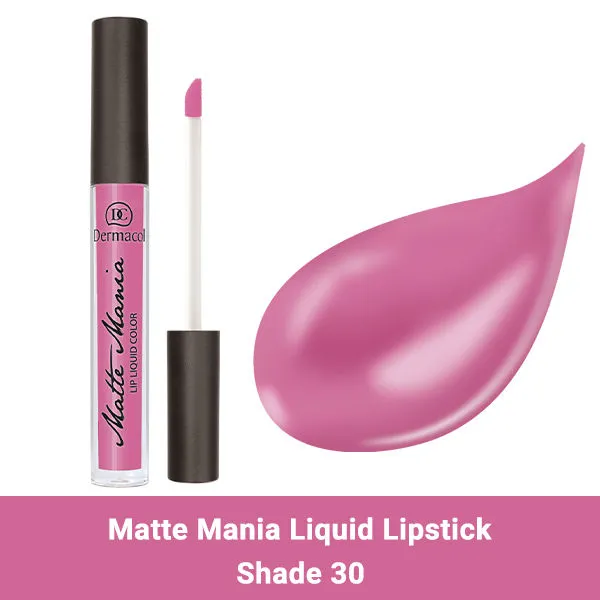 Dermacol Matte Mania Liquid Lip Color - 30