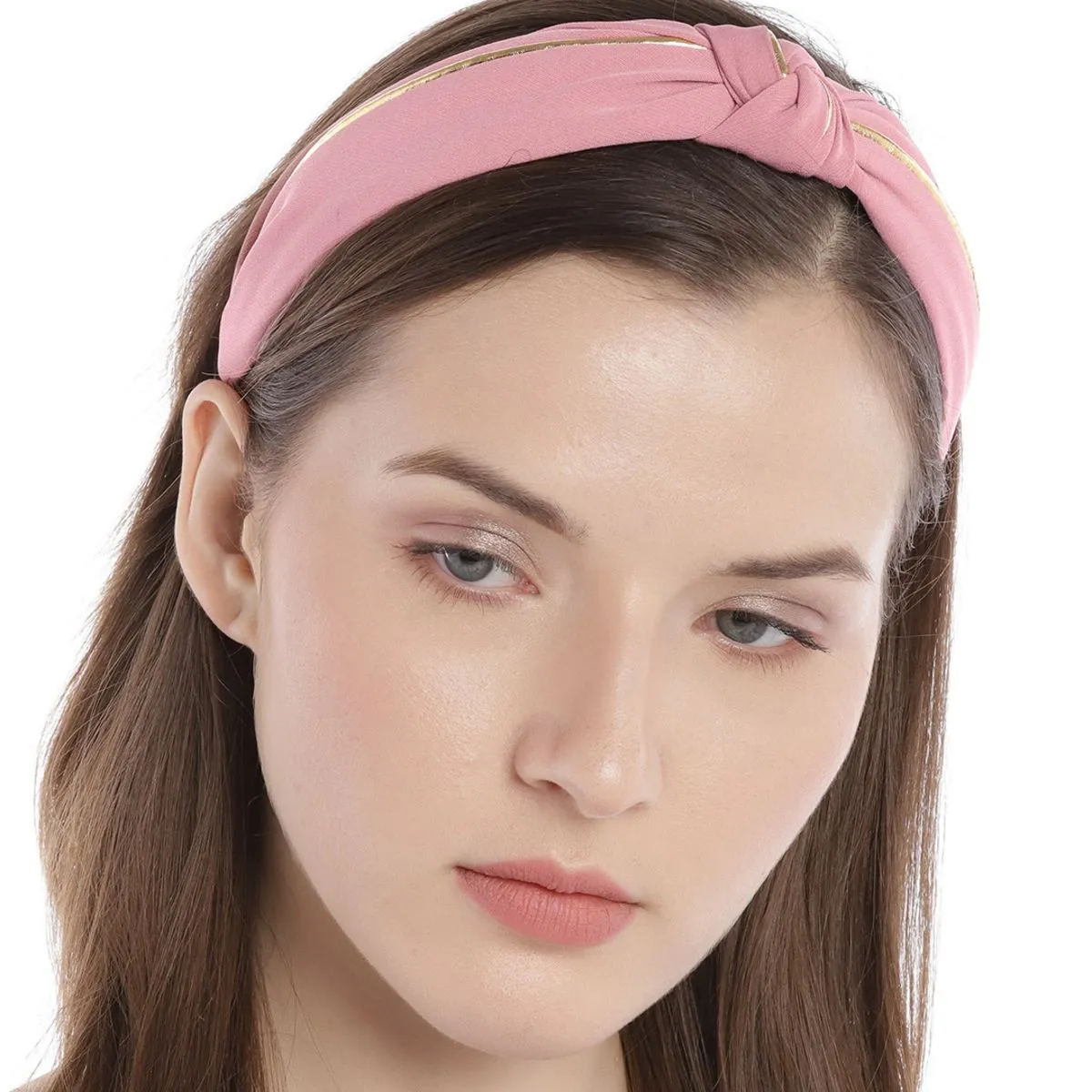 Blueberry Peach Knot Hairband