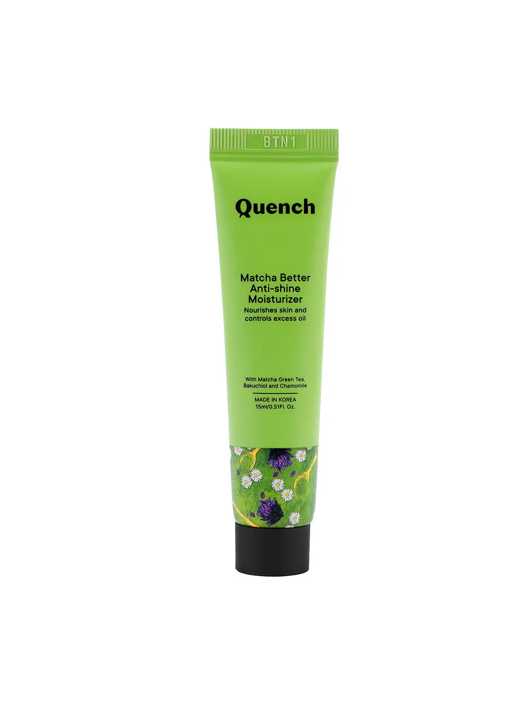 Quench Botanics Matcha Better Anti-Shine Moisturizer (MINI) | Korean Skin care (15 ml)