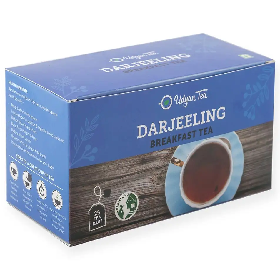 Udyan Darjeeling Black Tea,  Unflavoured  100 Tea Bag(s)