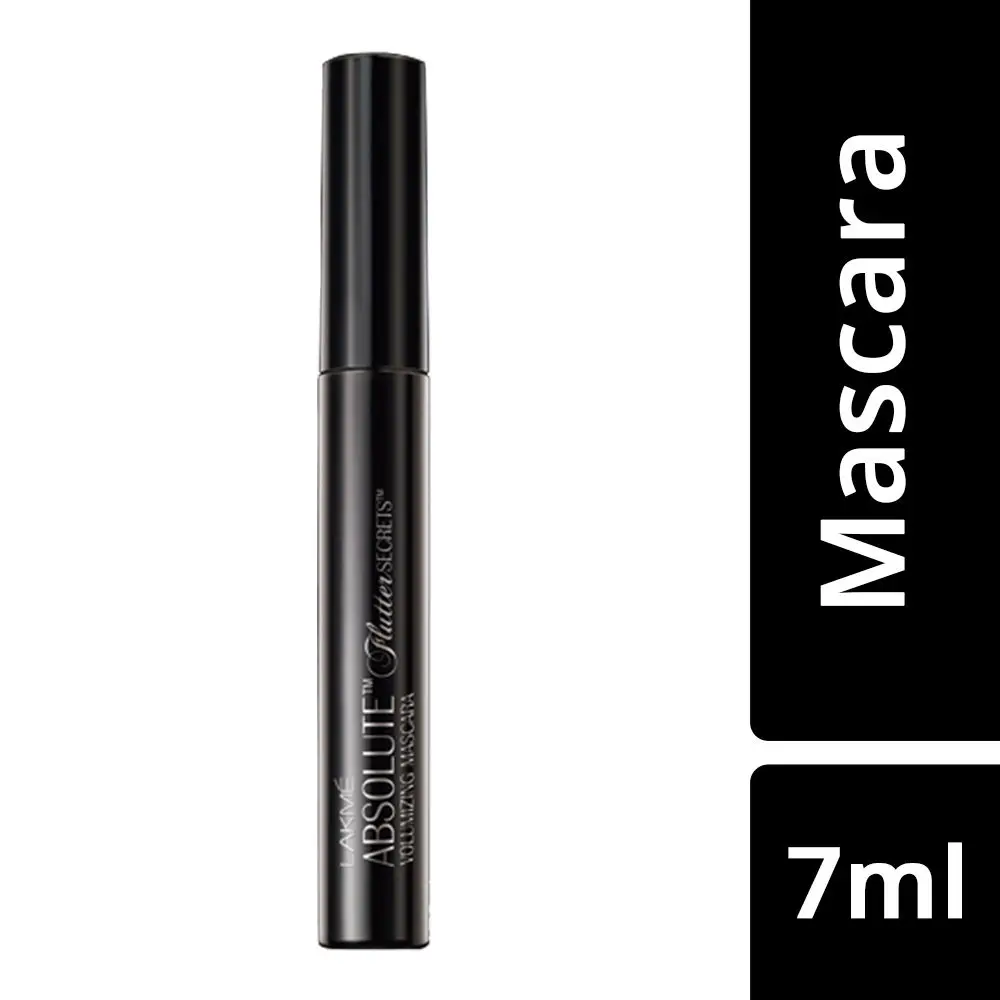 Lakme Absolute Flutter Secrets Volumizing Mascara - Black (7.5 ml)