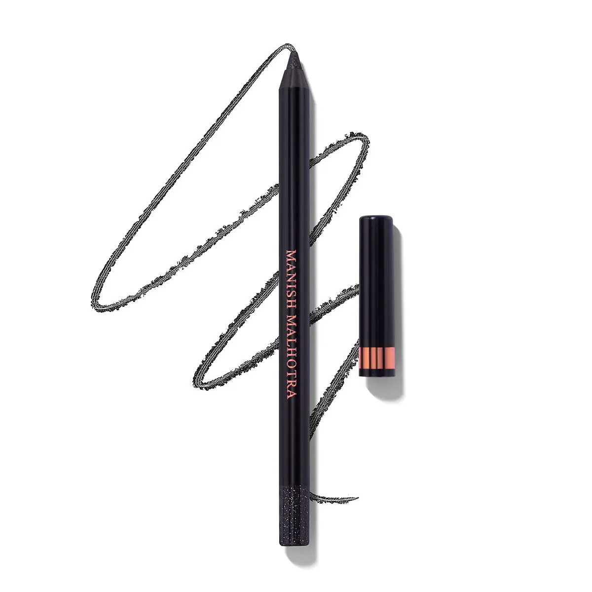 Manish Malhotra Beauty By MyGlamm Glitter Eyeliner-Black Moon-1.2gm