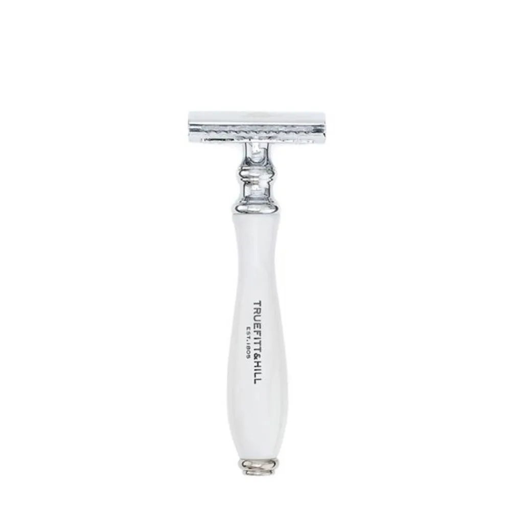 Truefitt & Hill Wellington Double Edge Razor - White