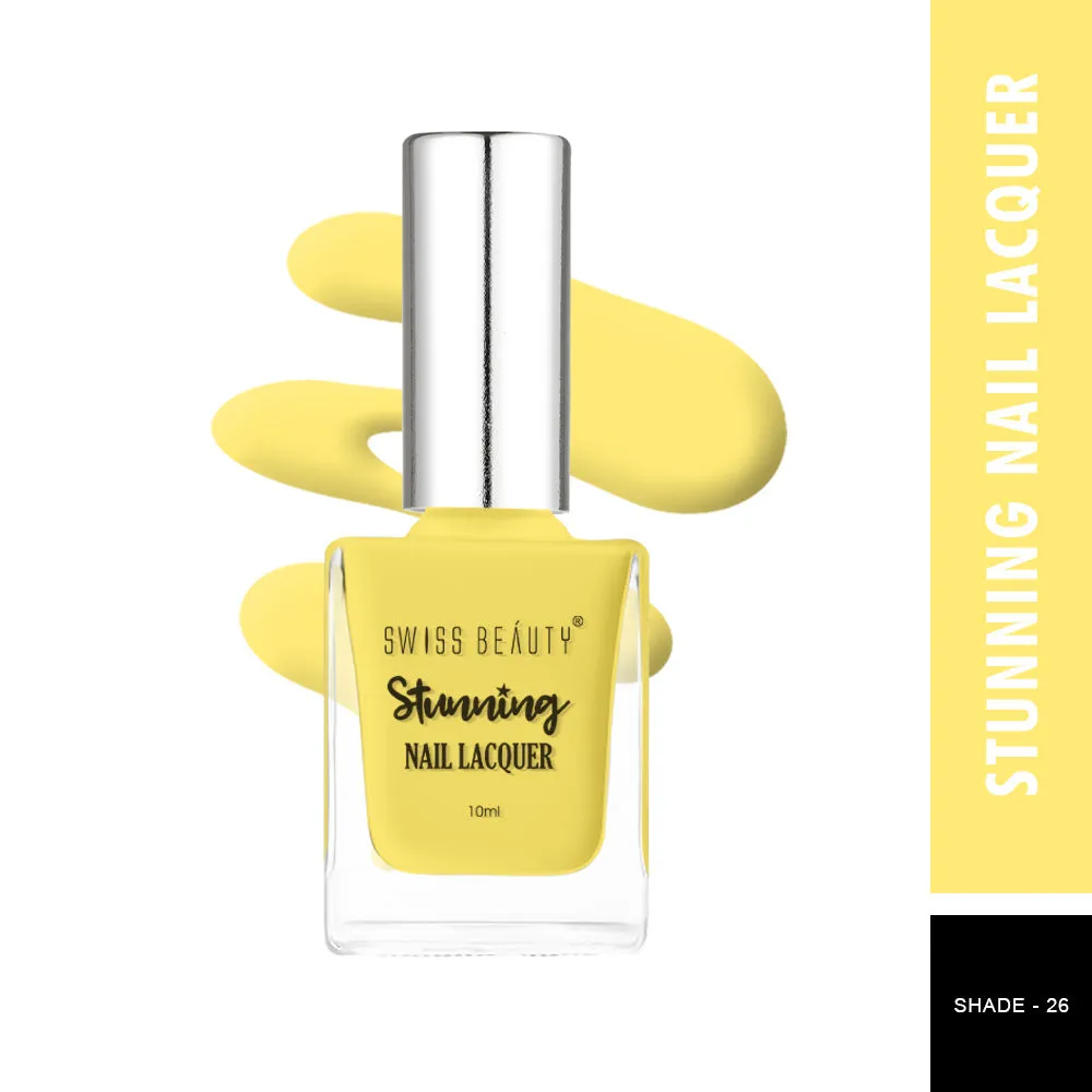 Swiss Beauty Stunning Nail Lacquer - 26 Shark Lemon