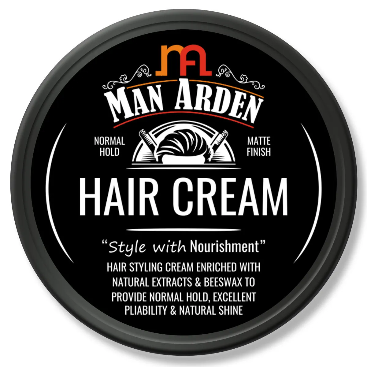 Man Arden Hair Cream Styling With Normal Hold & Matte Finish