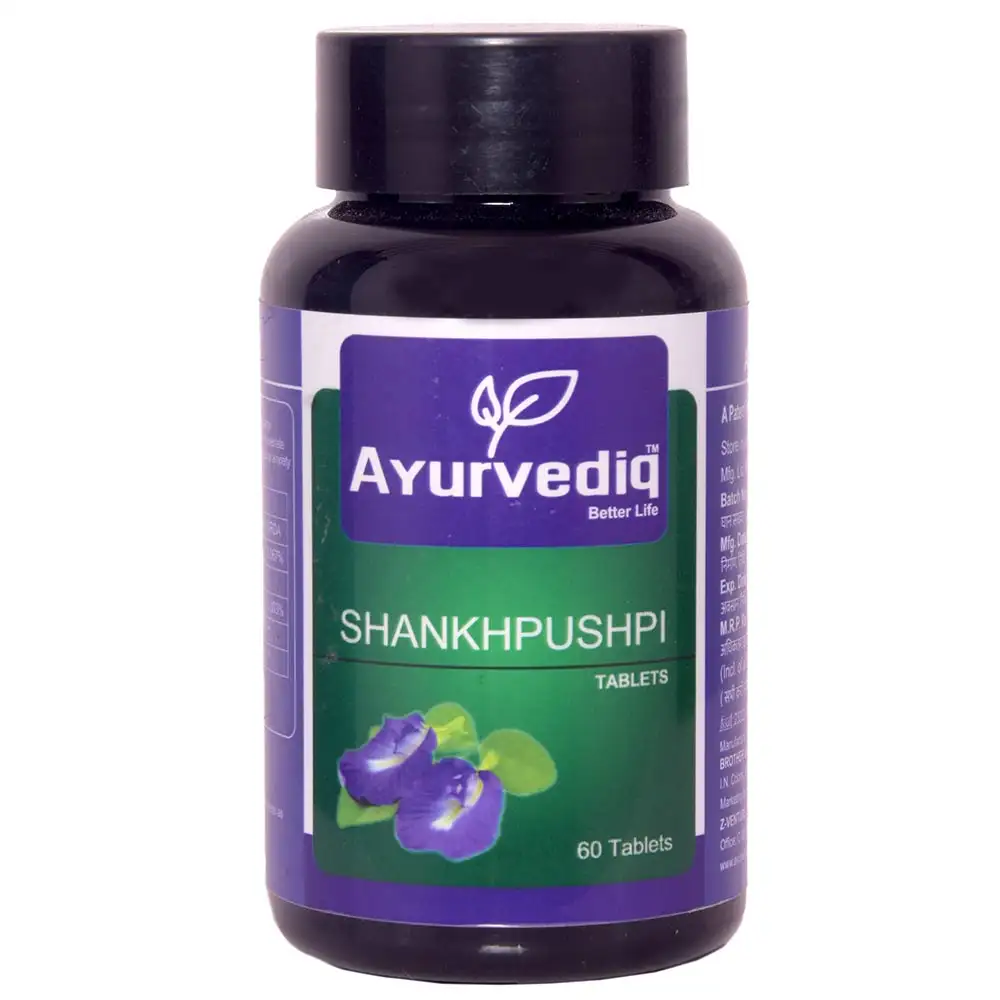 Ayurvediq Better Life Shankhpushpi,  60 tablet(s)