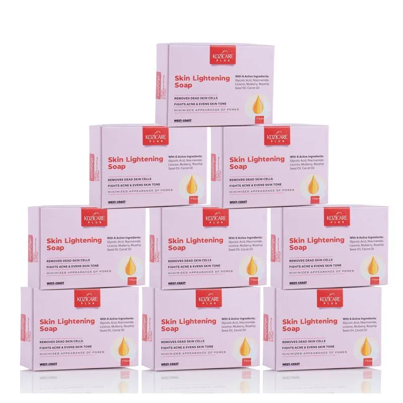 Kozicare Plus Skin Lightening Soap - Pack of 9