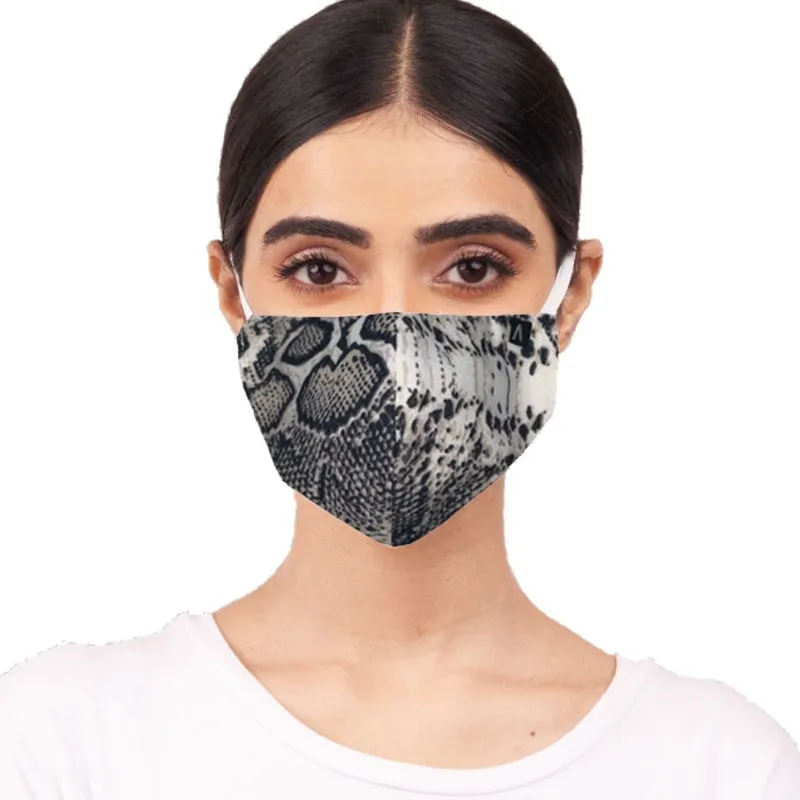 Maskerade Snake Skin Mask - Multi-Color(Free Size)