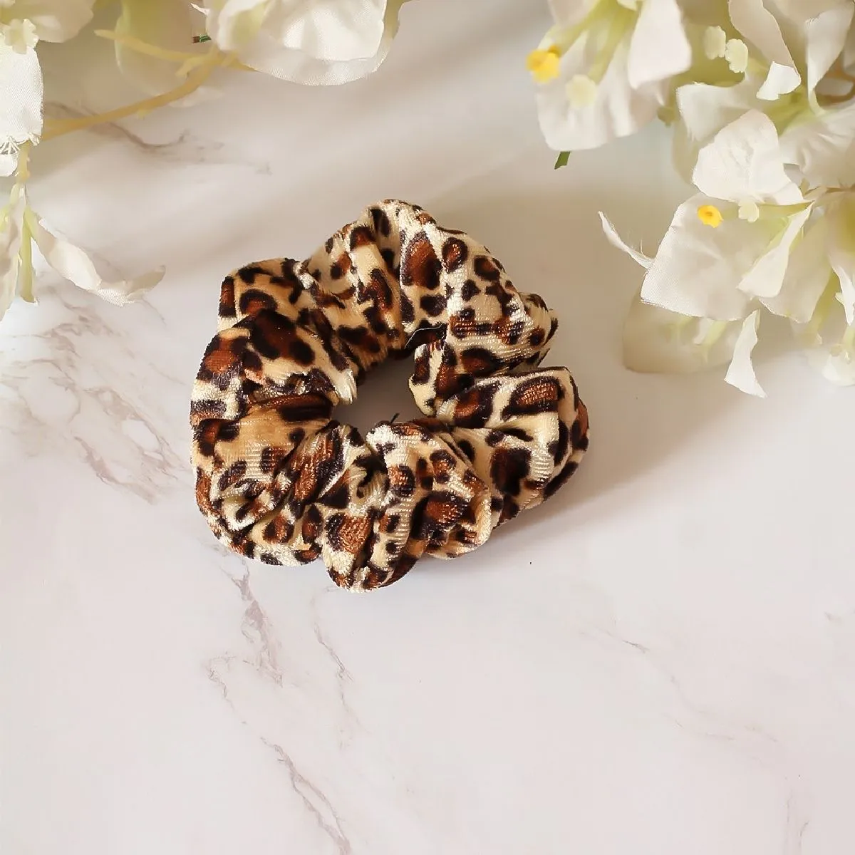 Bellofox Leopard Print Scrunchie