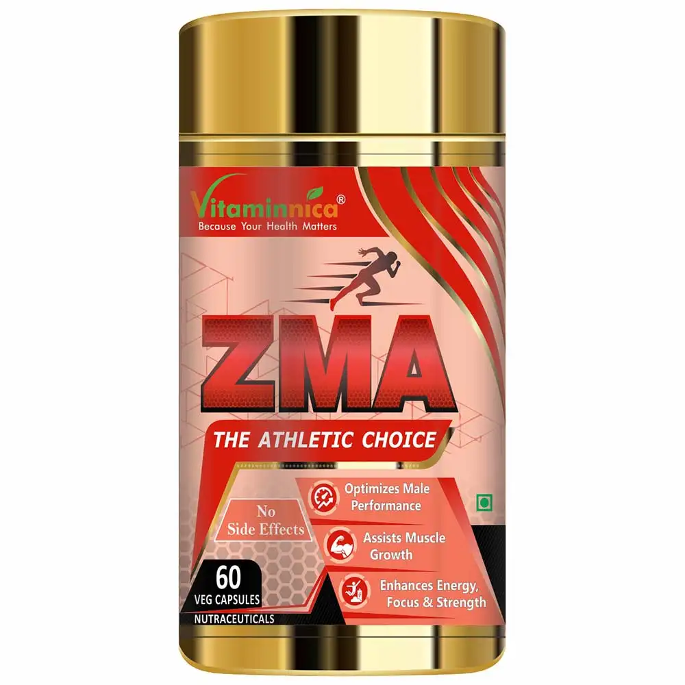 Vitaminnica ZMA,  Unflavoured  60 veggie capsule(s)