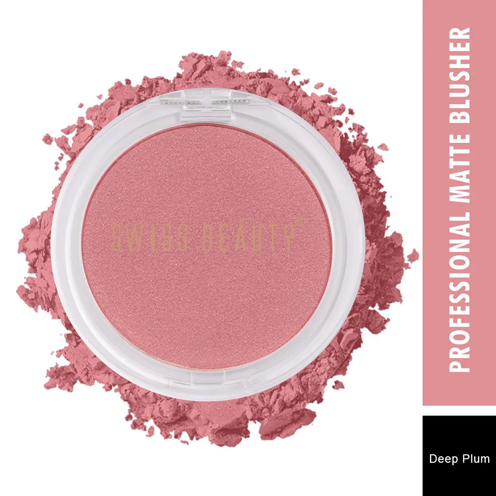 Swiss Beauty Professional Blusher - 05 Deep Plum