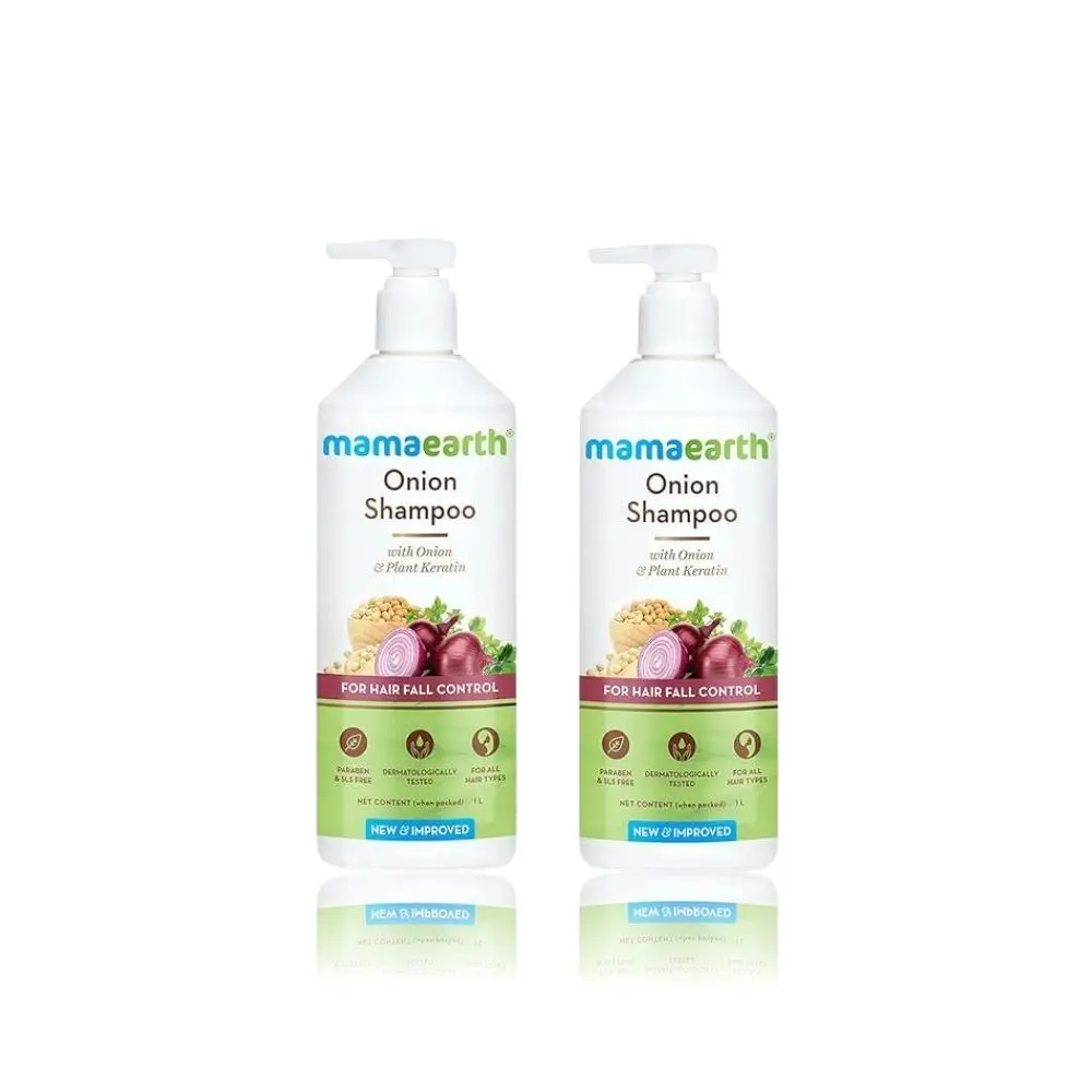 Mamaearth Onion Shampoo Pack of 2 - 400ml