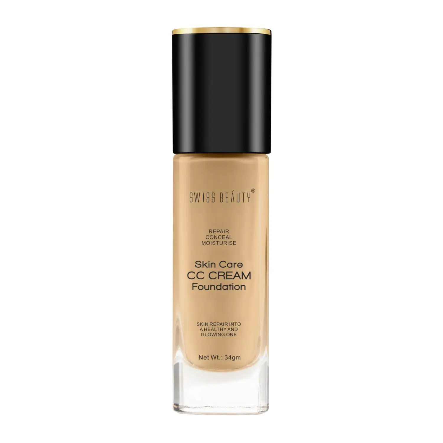 Swiss Beauty Skin Care CC Cream Foundation - Beige Sand 06