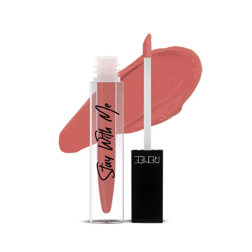 RENEE Stay With Me Matte Lip Color Envy For Coral, 5ml