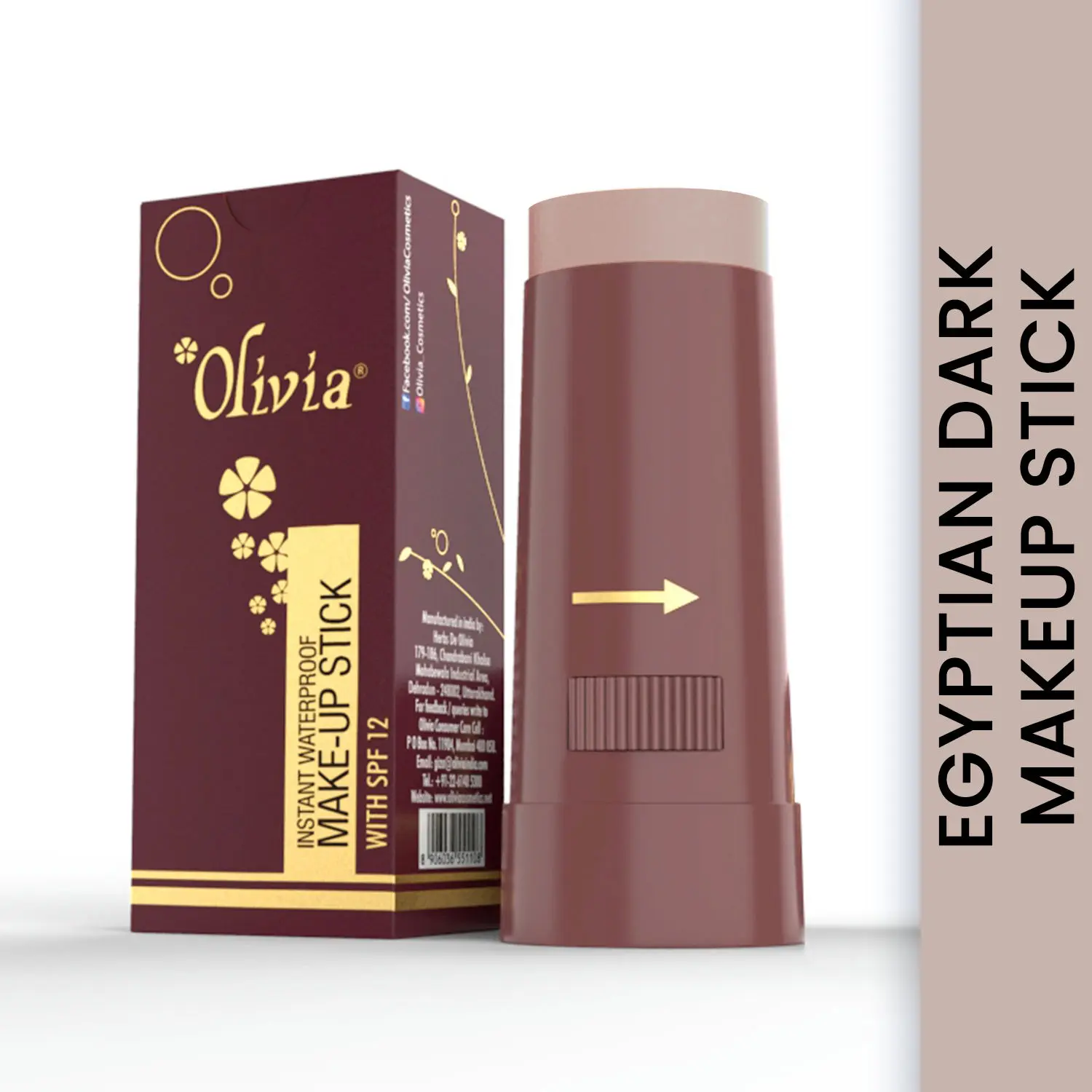 Olivia Makeup Stick Egyptian Dark (15 g)