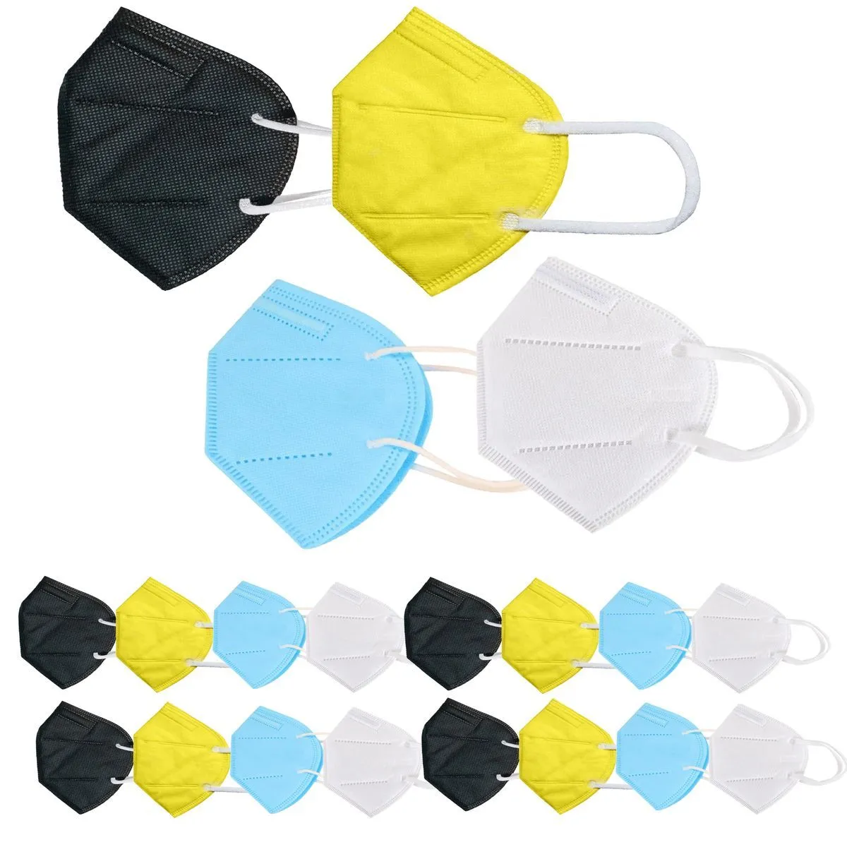 OOMPH Pack of 20 Kn95/N95 Anti-Pollution Reusable 5-Layer Mask