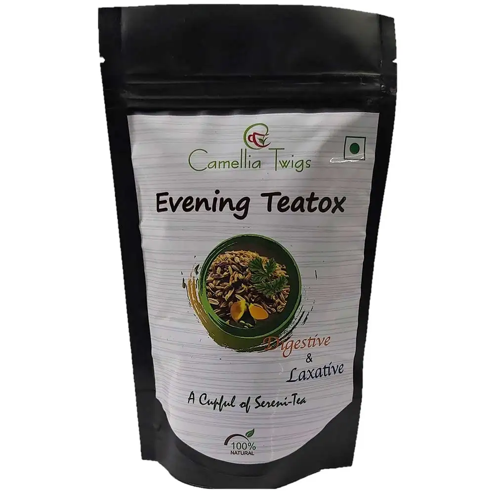 Camellia Twigs Evening Teatox,  100% Natural  100 g