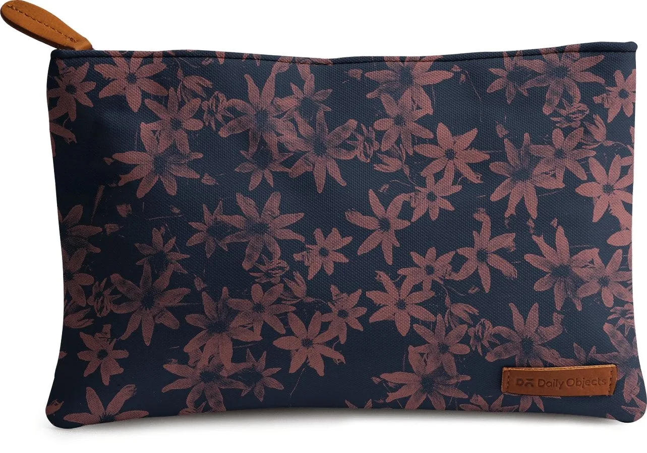 DailyObjects Rusted Flowers Carry-All Pouch Medium