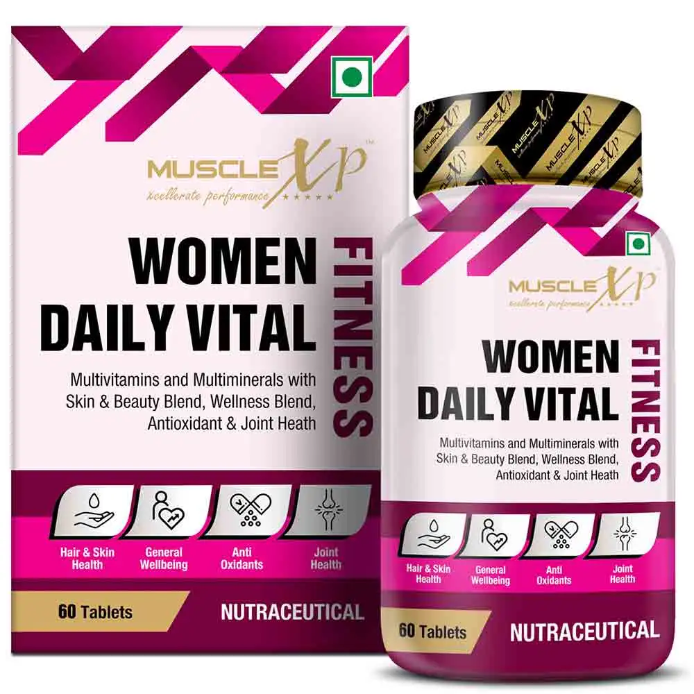 MuscleXP Women Daily Vital Fitness,  60 tablet(s)  Unflavoured