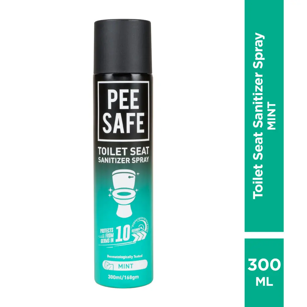 Pee Safe Toilet Seat Sanitizer Spray Mint (300 ml)