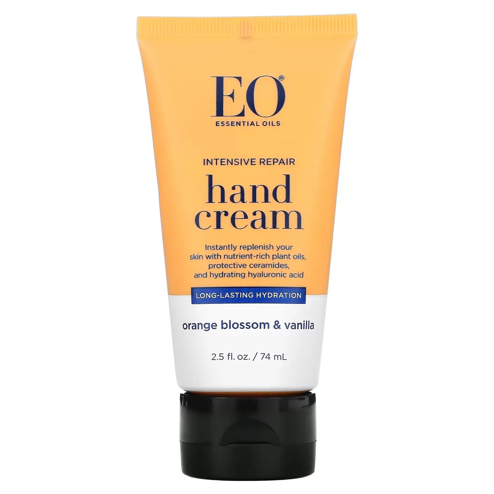 Intensive Repair Hand Cream, Orange Blossom & Vanilla, 2.5 fl oz (74 ml)