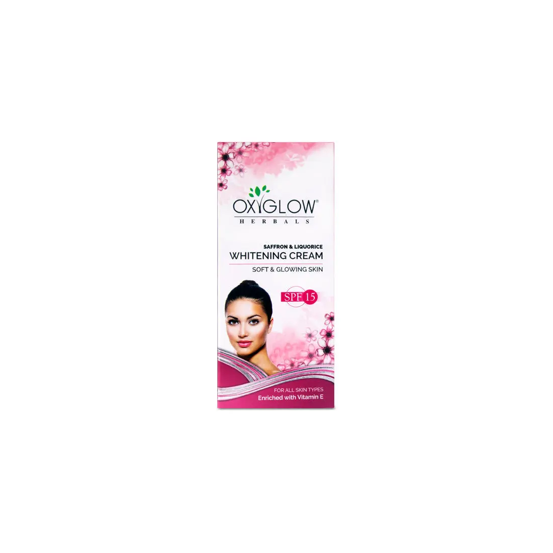 OxyGlow Herbals Saffron&Liquorice Whitening Cream,60g, Whitens, Smooth